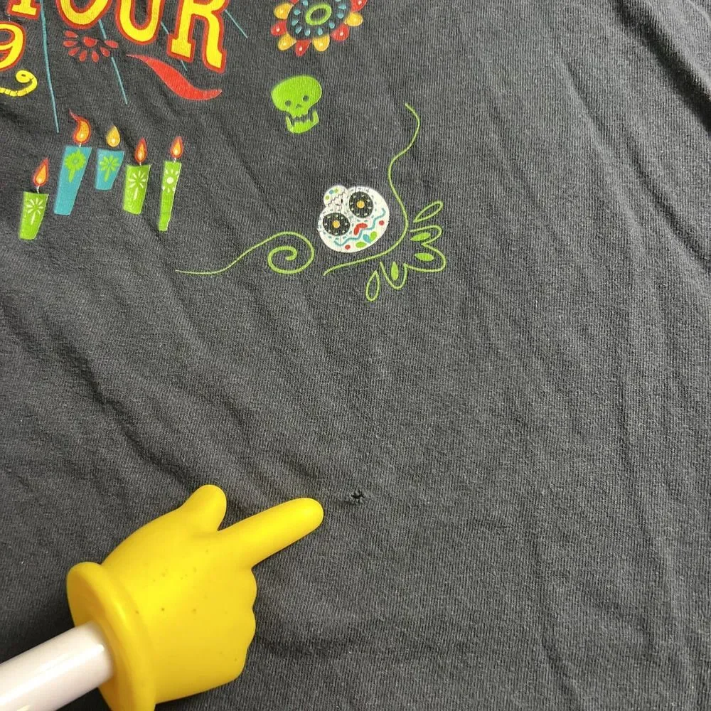 Gabriel Iglesias Beyond Fluffy 2019 Tour  Day Of‎ The Dead T-Shirt 5XL Has Flaws